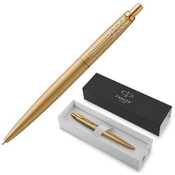 Ручка шариковая Parker Jotter XL SE20 Golden GT цвет чернил синий цвет корпуса золотой (артикул производителя 2122754)